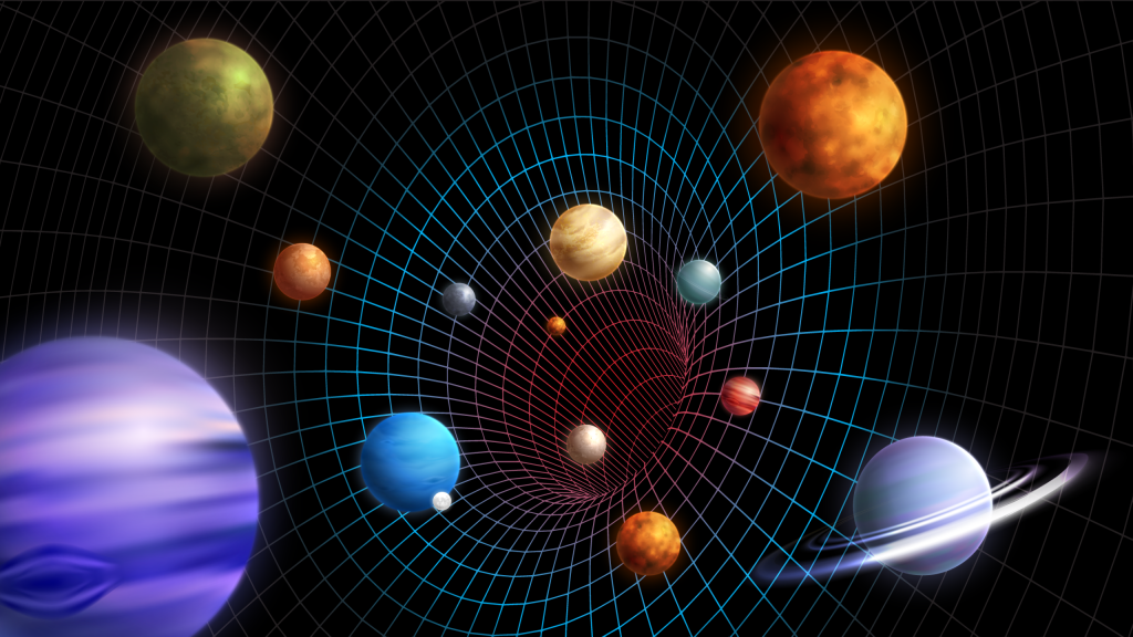 Visualización de la expansión acelerada del universo y la energía oscura