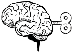 Ilustración de un Cerebro Humano en Ciencia del Asombro